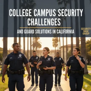 College Campus Security Challenges and Guard Solutions in California