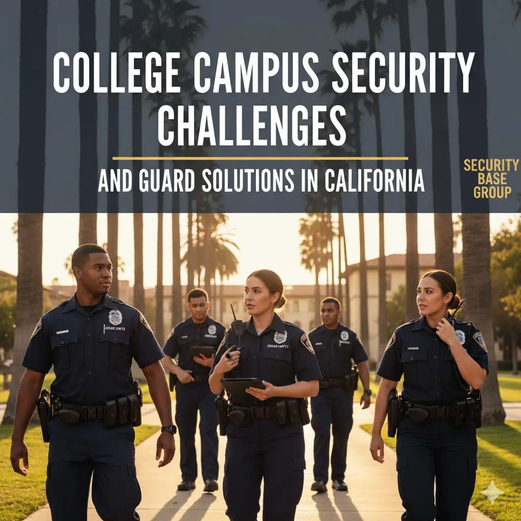 College Campus Security Challenges and Guard Solutions in California