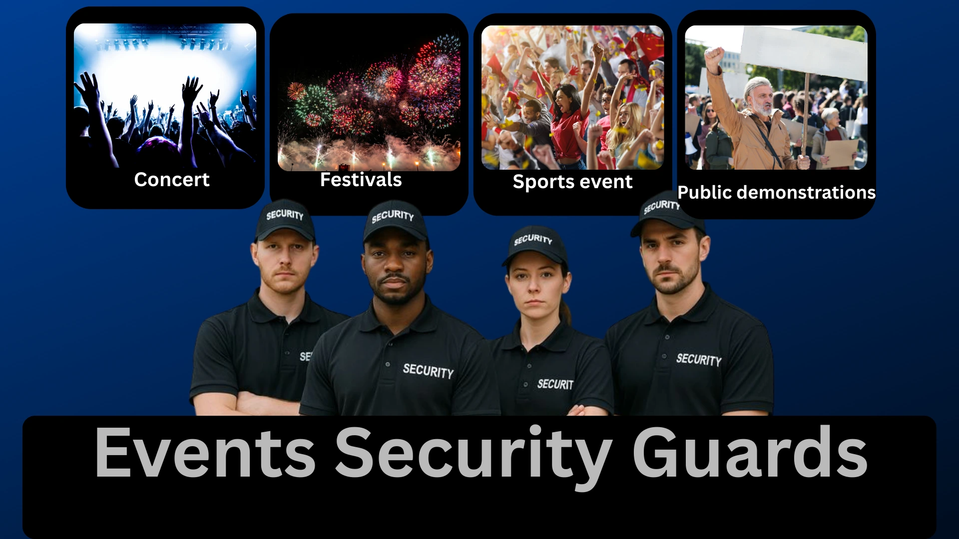 Professional Crowd Control Security Guard Services for Events in Los Angeles