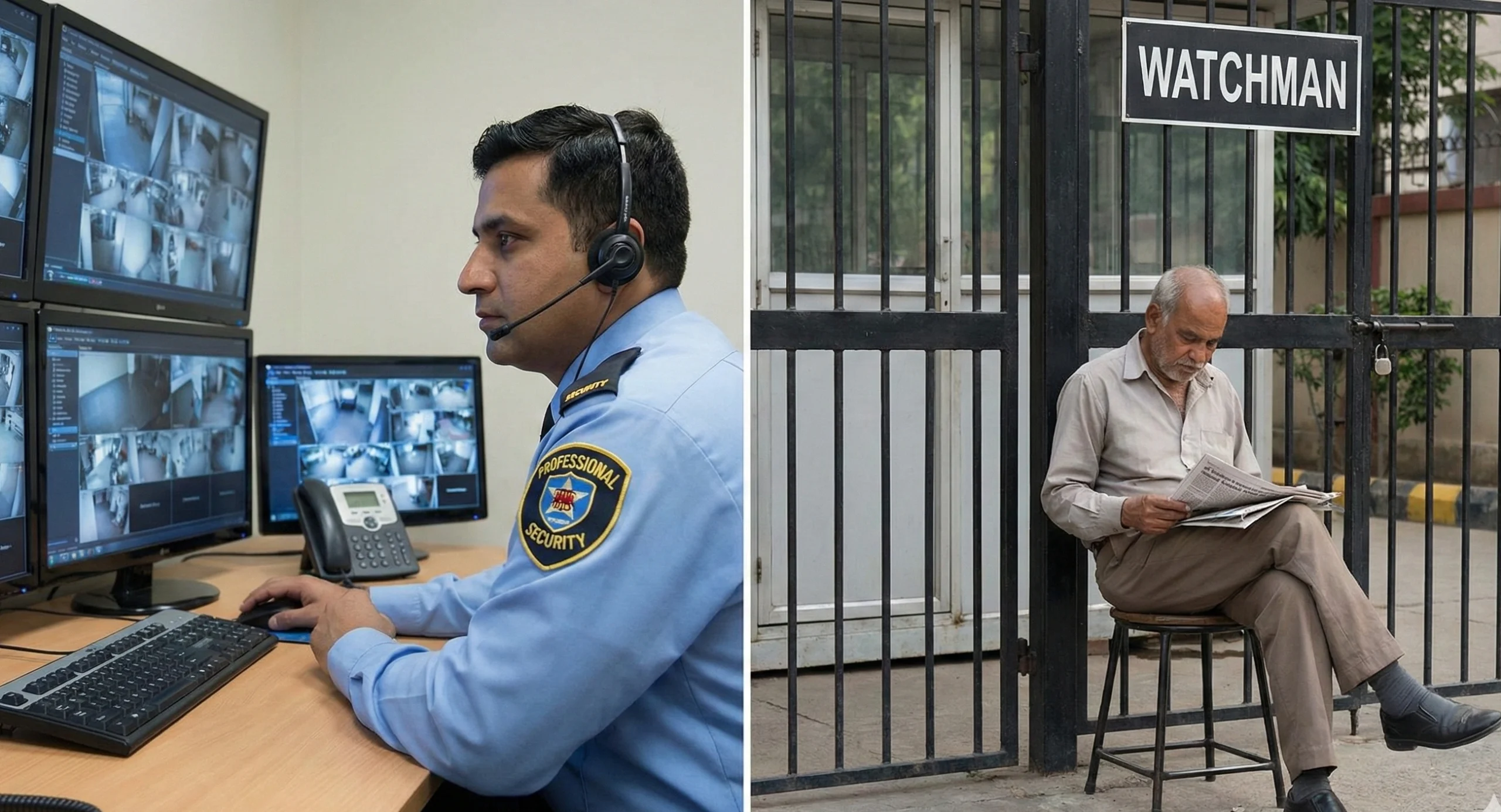 How Professional Security Guards Differ From Casual Watchkeeping