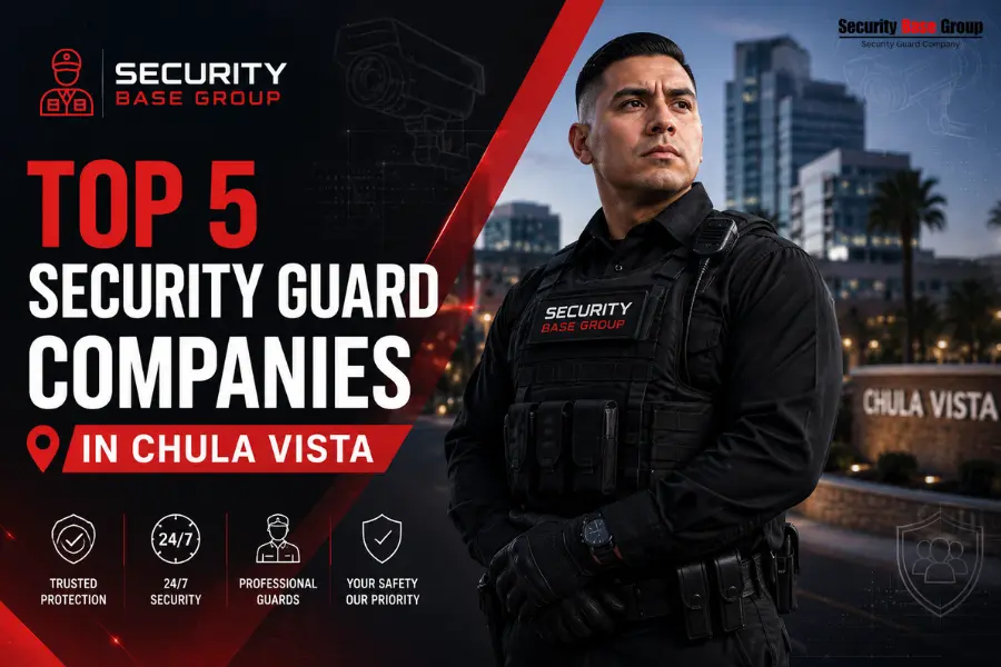 Top 5 Security Guard Companies in Chula Vista