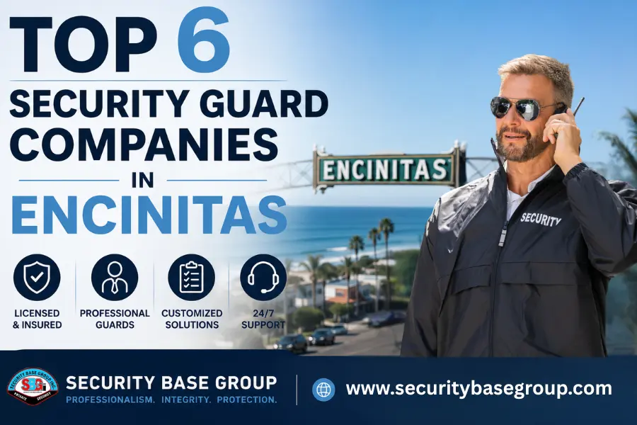 Top 6 Security Guard Companies in Encinitas
