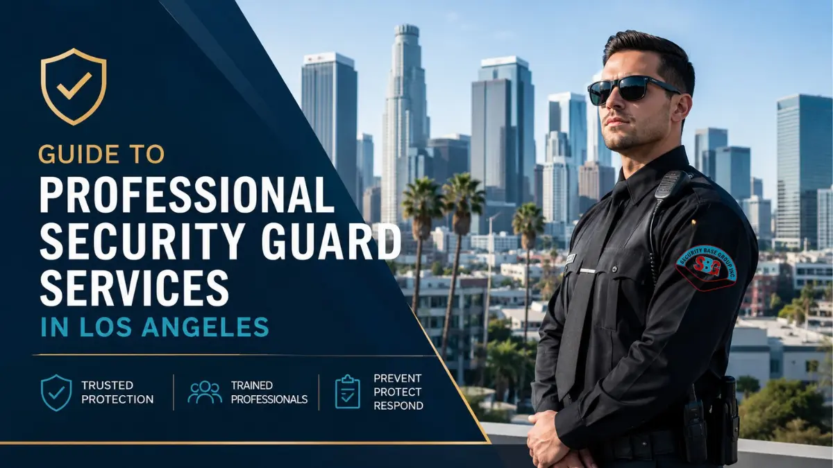 Guide to Professional Security Guard Services in Los Angeles