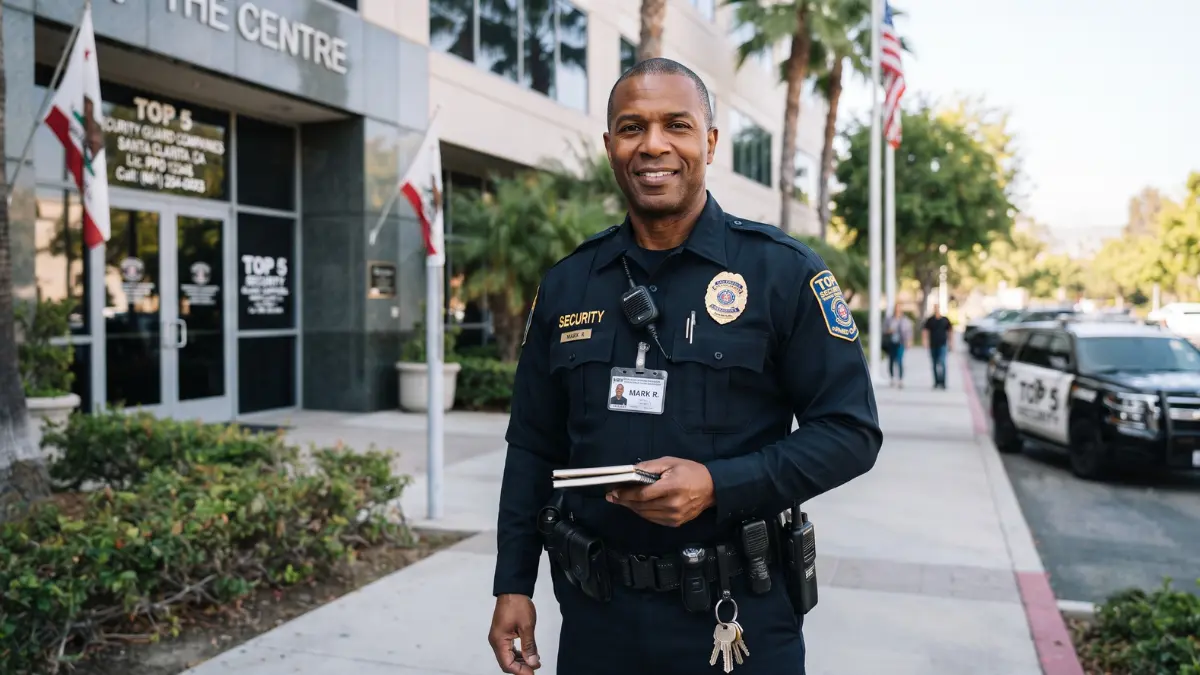 Top 5 Security Guard Companies in Santa Clarita