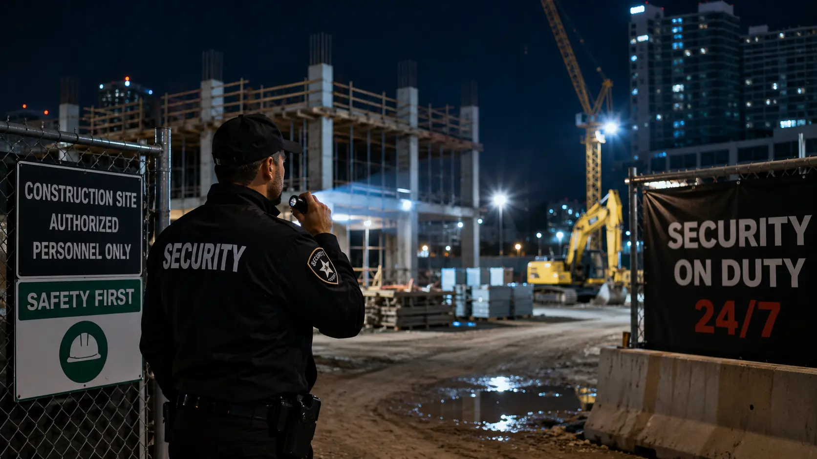 Construction Security Guards in Hemet