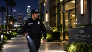 Overnight Security Guard in Los Angeles: Mobile Patrol vs. Static Guard for Commercial Properties