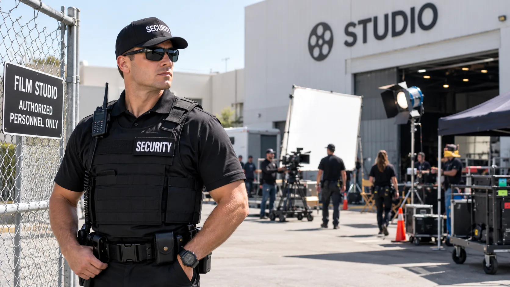 Studio & Film Set Security Guard in Los Angeles 2026